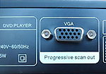 Vocostar DVG-399K Rückseite VGA